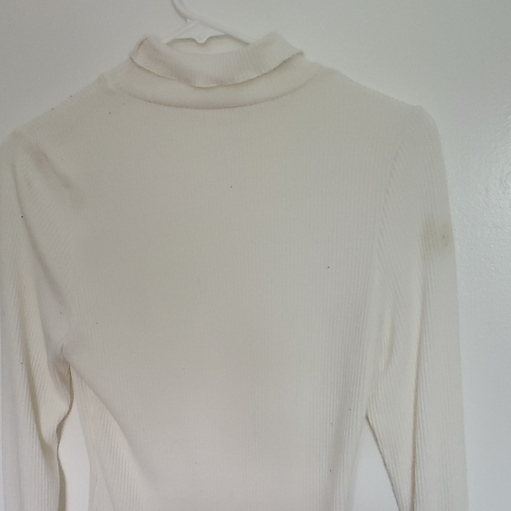 FP Movement by Free People Ivory Ribbed Bodysuit - Picture 8 of 10